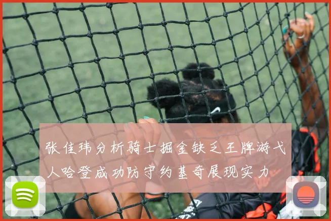 张佳玮分析骑士掘金缺乏王牌游弋人哈登成功防守约基奇展现实力